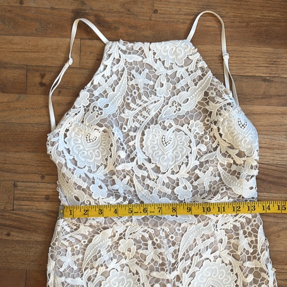 Stone Cold Fox Dylan Jumpsuit White EUC - Picture 2 of 12